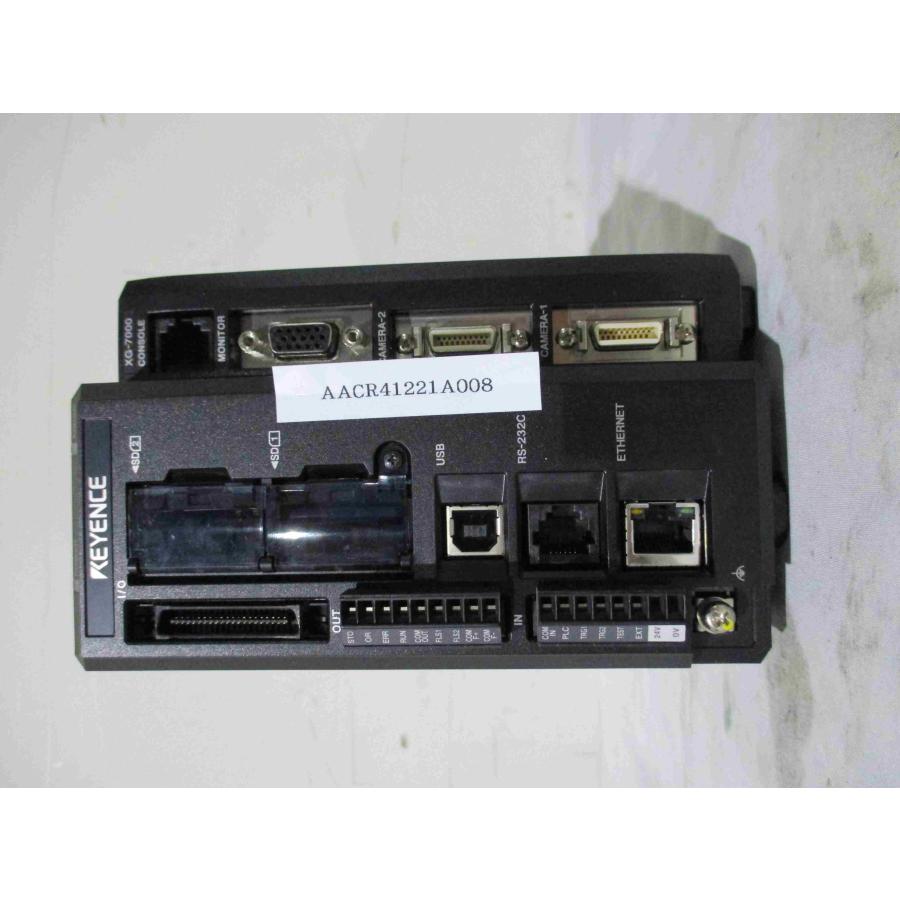 中古 KEYENCE XG-7000Series Ver.4.4 XG-7000/CA-CN5L*2/XG-035M*2 専用コンソール付＜通電OK＞(AACR41221A008)_3