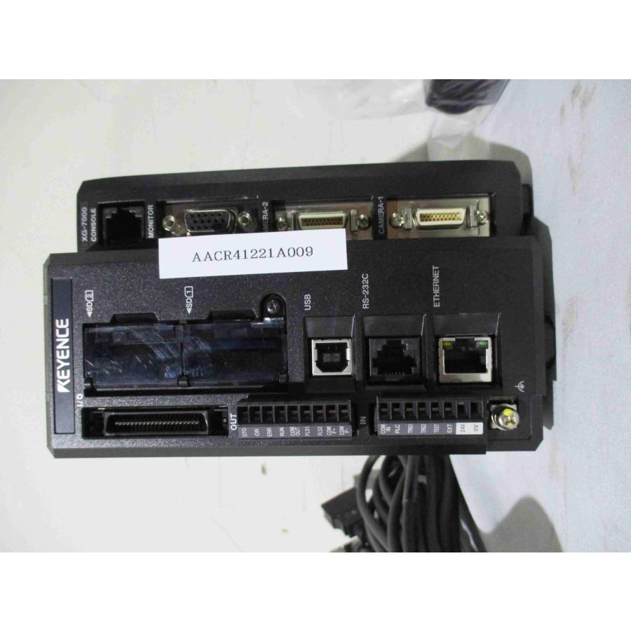 中古 KEYENCE XG-7000Series Ver.4.4 XG-7000/CA-CN5L*2/XG-035M*2 専用コンソール付＜通電OK＞(AACR41221A009)_2