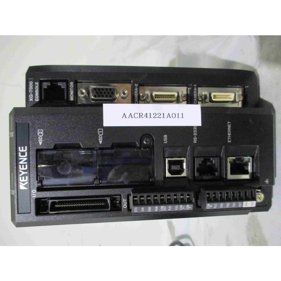 中古 KEYENCE XG-7000Series Ver.4.4 XG-7000/CA-CN5L*2/XG-035M*2 専用コンソール付＜通電OK＞(AACR41221A011)_3