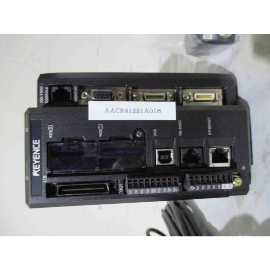 中古 KEYENCE XG-7000Series Ver.4.4 XG-7000/CA-CN5L*2/XG-035M*2 専用コンソール付＜通電OK＞(AACR41221A018)_3