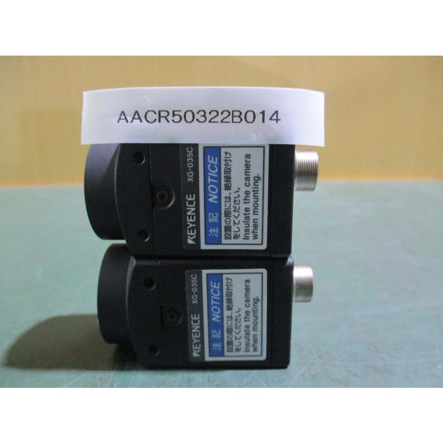 中古 KEYENCE XG-035M*2/XG-7000 画像処理システム(AACR50322B014 
