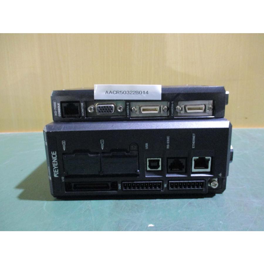 中古 KEYENCE XG-035M*2/XG-7000 画像処理システム