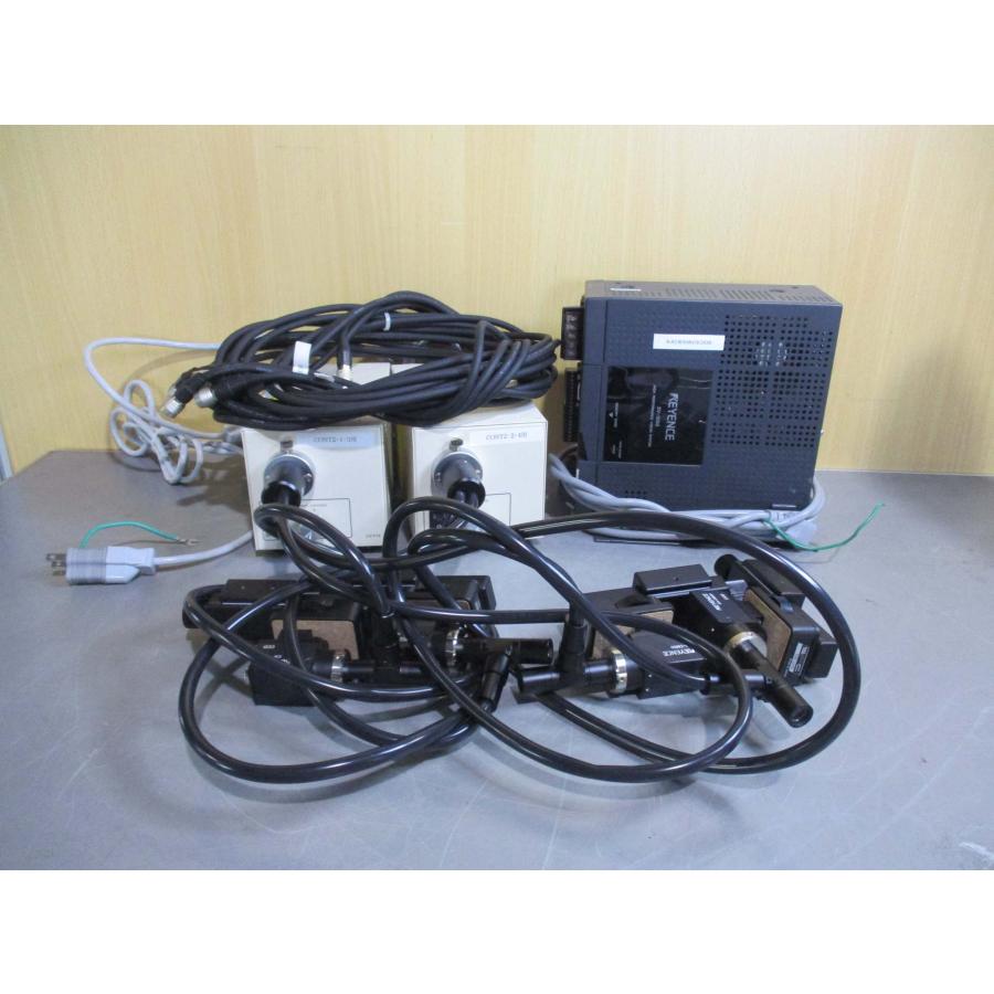 中古 KEYENCE HIGH PERFORMANCE VISION SYSTEM XV-1000 / CCD CAMERA 