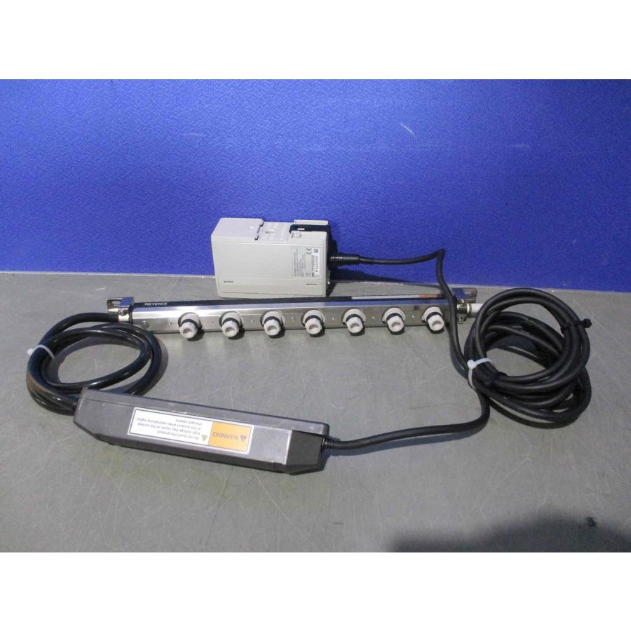 中古 KEYENCE イオナイザー SJ-M300/SJ-M070 高性能マイクロ除電器
