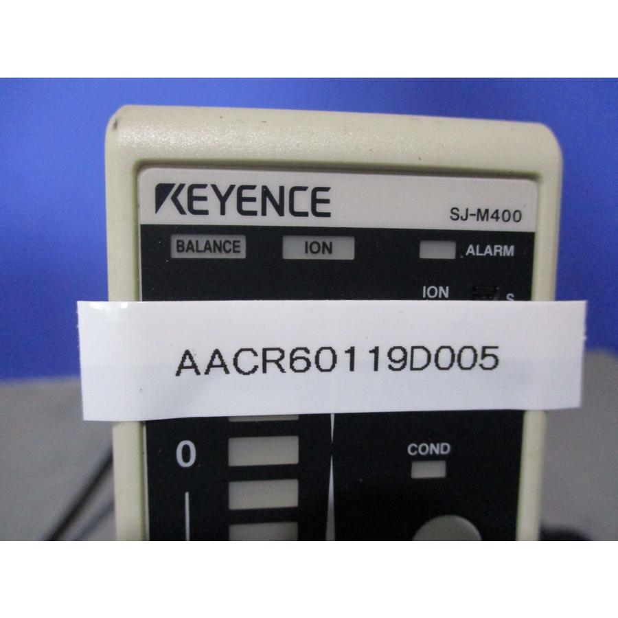 中古 KEYENCE SJ-M040 / SJ-M400 高性能マイクロ除電器 (AACR60119D005