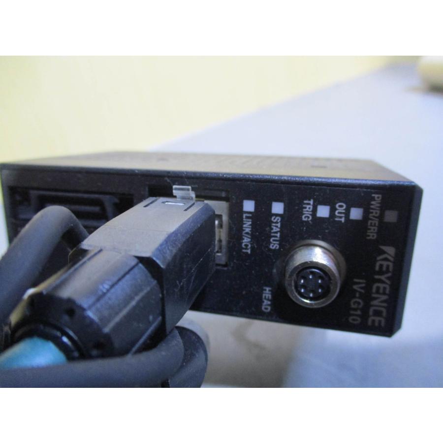 中古KEYENCE Unit Sensor IV-G10/IV-M30 照明一体型画像判別センサ