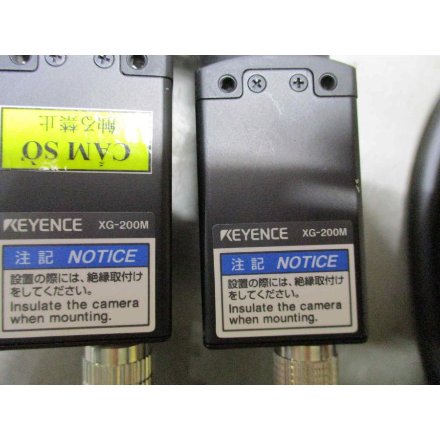 中古 KEYENCE XG-200M*2/XG-7500 画像処理システム/CA-CN5