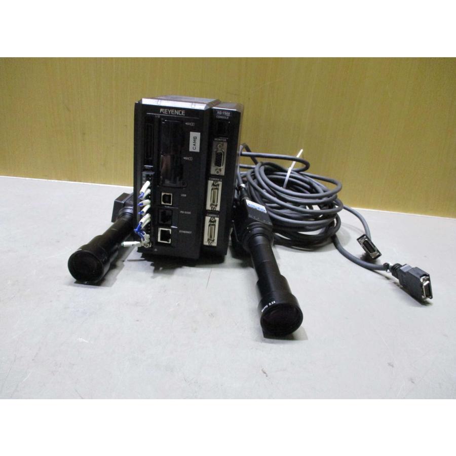 中古 KEYENCE XG-200M*2/XG-7500 画像処理システム/CA-CN5 