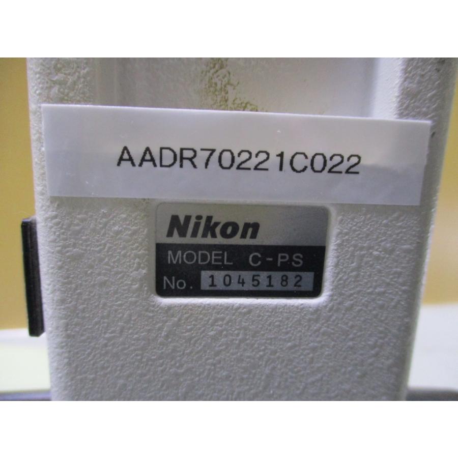 中古 NIKON 実体顕微鏡 標準スタンドセット C-PS/SMZ645 C-W10*A/22