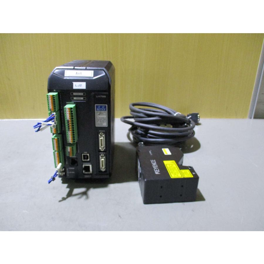 中古KEYENCE Laser displacement sensor LJ-V7000 controller/CB-B3/LJ