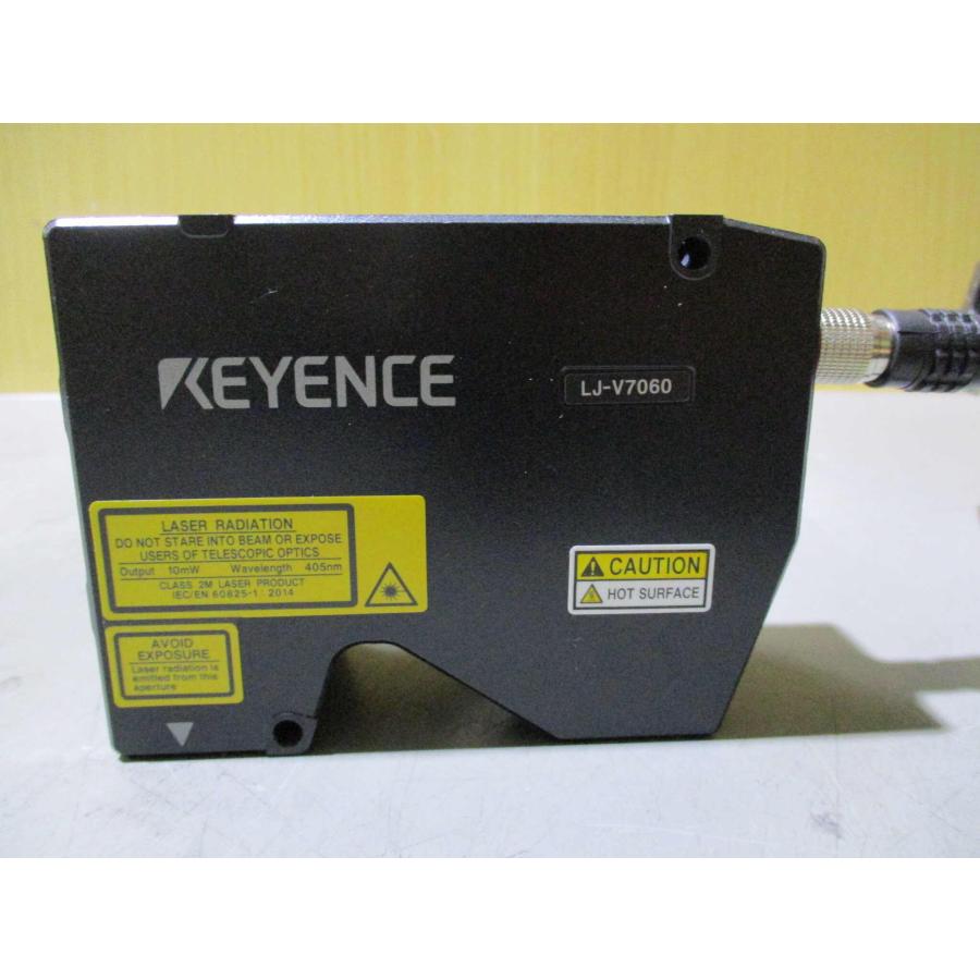 中古KEYENCE Laser displacement sensor LJ-V7000 controller/CB-B3/LJ