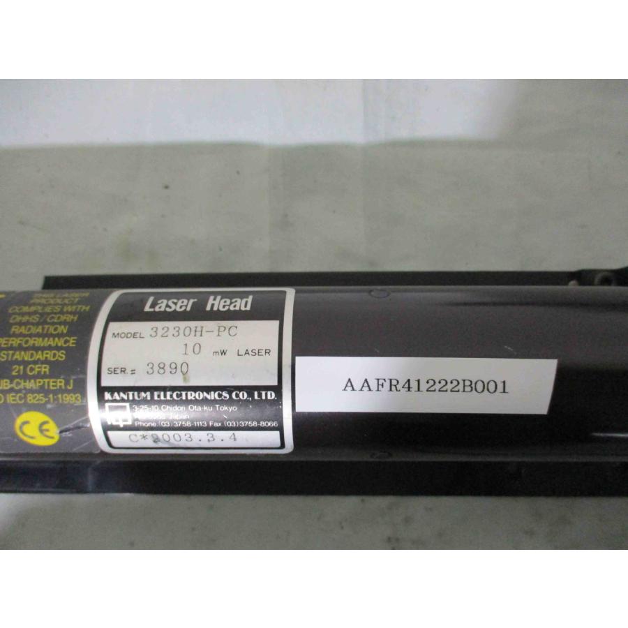 中古MELLES GRIOT HELIUM NEON LASER HEAD 3230H-PC-M 中古MELLES GRIOT HELIUM NEON LASER HEAD 3230H-PC-M