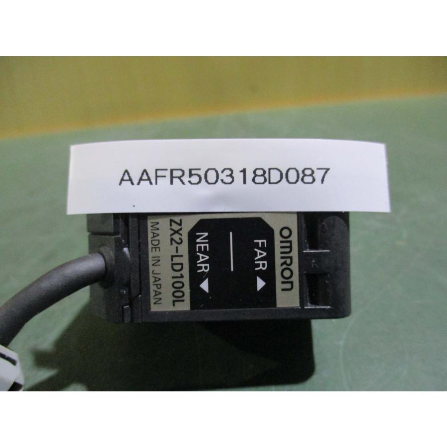 中古 OMRON ZX2-LD100L レーザ変位センサ(AAFR50318D087) スマート