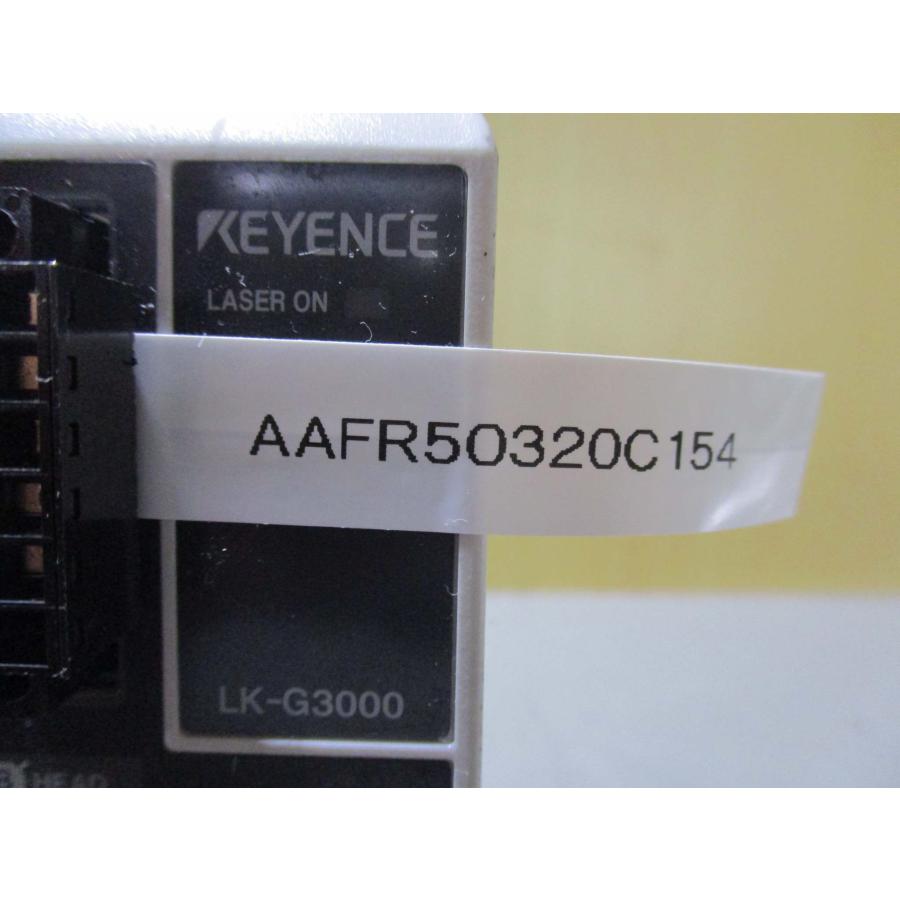中古KEYENCE LK-G3000A LK-G30 高速・高精度CCDレーザ変位計 中古KEYENCE LK-G3000A LK-G30 高速・高精度CCDレーザ変位計