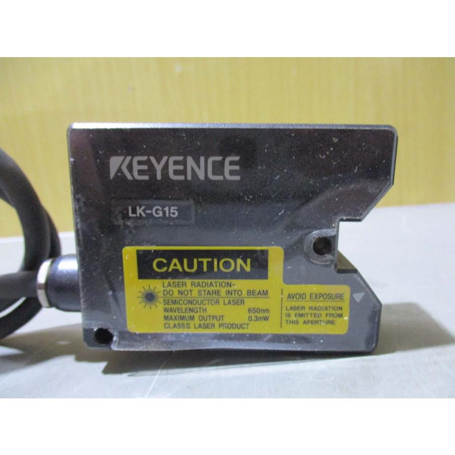 中古KEYENCE LK-G3000A LK-G15 高速・高精度CCDレーザ変位計 中古KEYENCE LK-G3000A LK-G15 高速・高精度CCDレーザ変位計