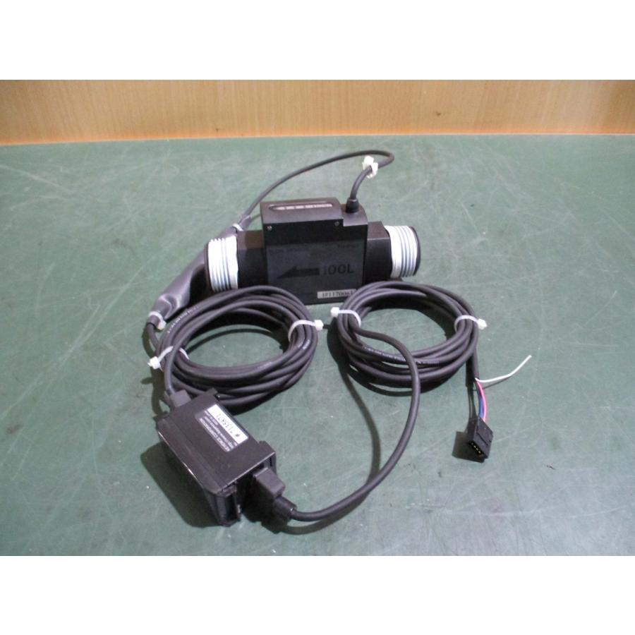 中古 KEYENCE 流量センサ アンプ FD-V70A / アンプ分離型デジタル流量 