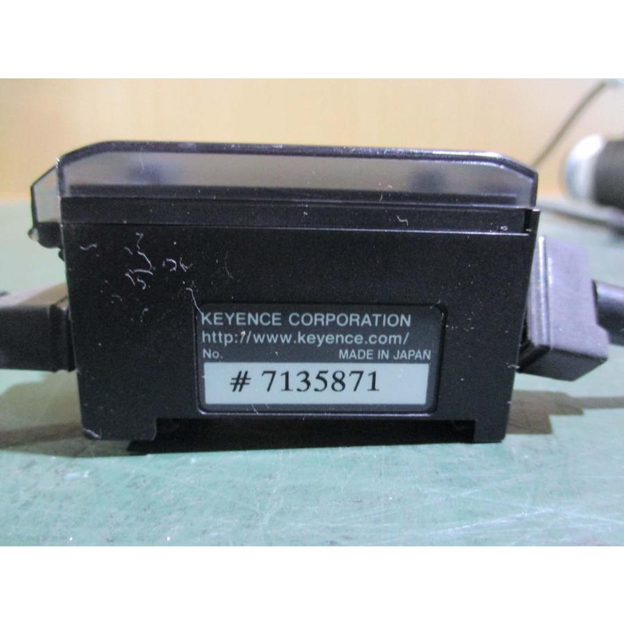 中古 KEYENCE 流量センサ アンプ FD-V70A / アンプ分離型