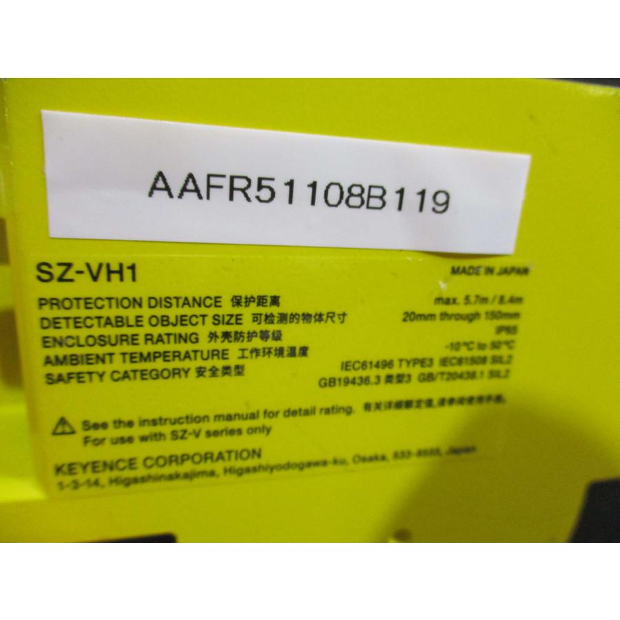 中古 KEYENCE SZ-VH1/SZ-VP5/SZ-VU32N セーフティレーザスキャナ 中古 KEYENCE SZ-VH1/SZ-VP5/SZ-VU32N セーフティレーザスキャナ