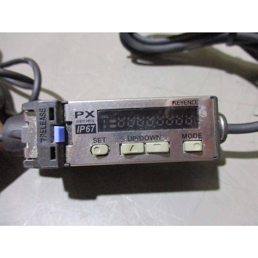 中古 KEYENCE PX-10P 耐油・防水型光電センサ/PX-H71TZ(AAGR50522B031 