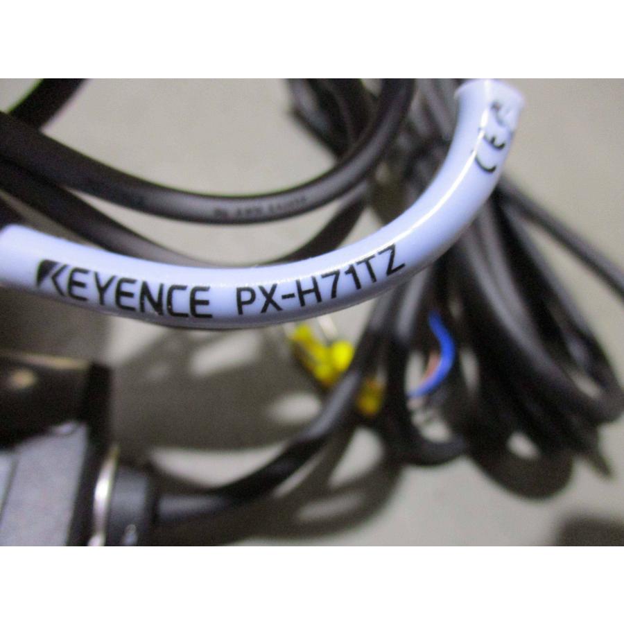 中古 KEYENCE PX-10P 耐油・防水型光電センサ/PX-H71TZ(AAGR50522B031