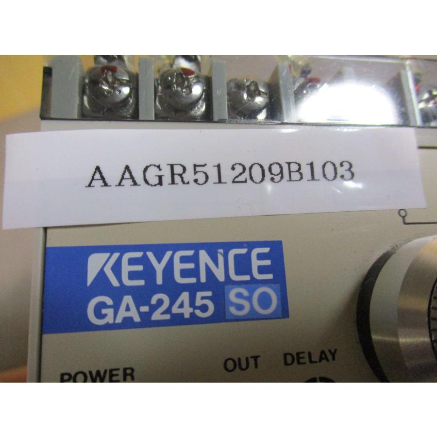 中古 KEYENCE GA-245 SO 振動センサ アンプ (AAGR51209B103) : growdetrading Yahoo ...