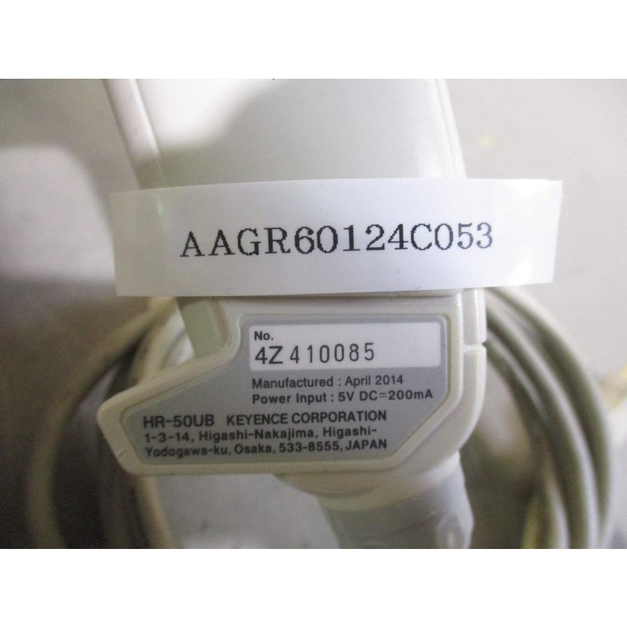 中古 KEYENCE HR-50UB 超小型ハンディバーコードスキャナ