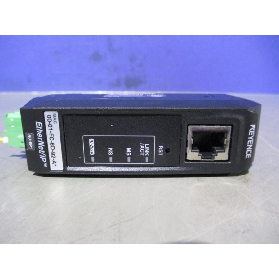 中古 KEYENCE NU-EP1 ネットワーク通信ユニット(AAGR70130D144