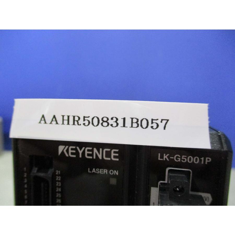中古 KEYENCE LK-G5001P/LK-H057K レーザ変位センサ 中古 KEYENCE LK-G5001P/LK-H057K レーザ変位センサ