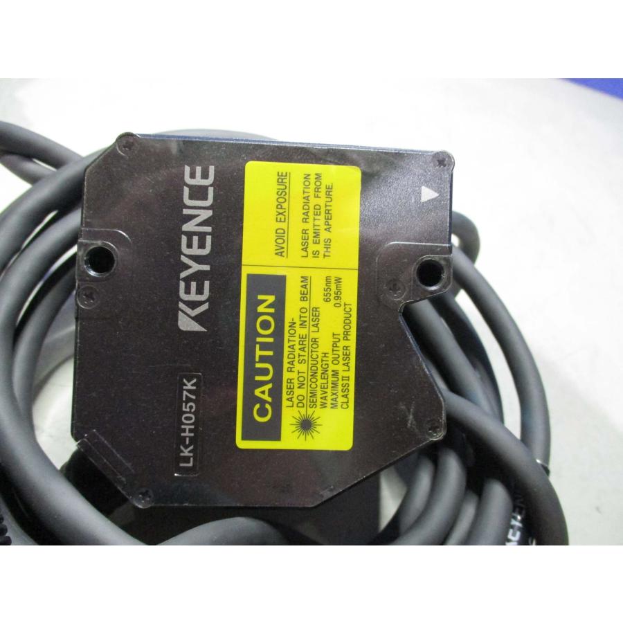 中古 KEYENCE LK-G5001P/LK-H057K レーザ変位センサ 中古 KEYENCE LK-G5001P/LK-H057K レーザ変位センサ