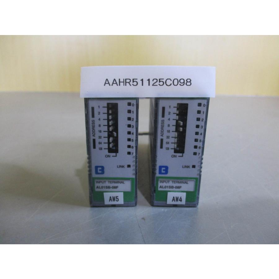 中古 Anywire コンパクトターミナル コネクタタイプ AL01SB-08F 2個 (AAHR51125C098 ...