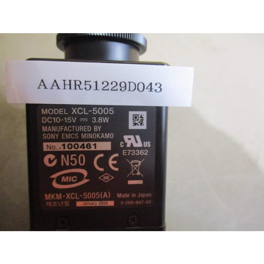 中古 SONY 5MEGA CCD XCL-5005 CameraLink接続500万画素カラーカメラ