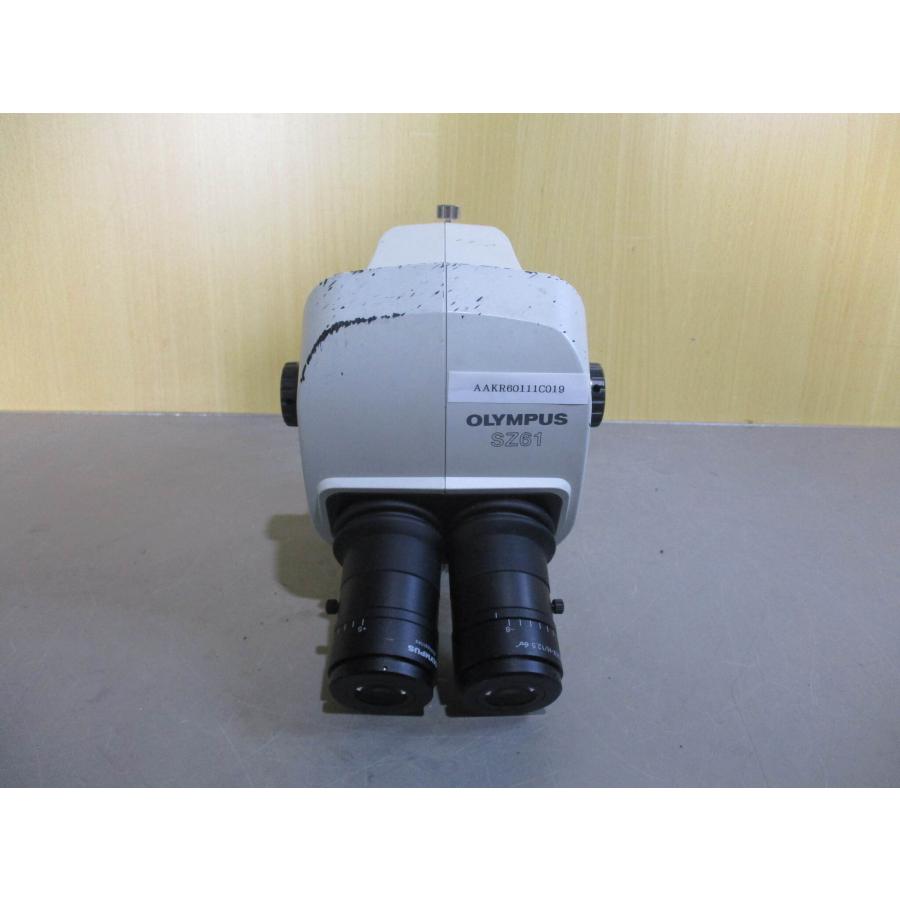 中古 OLYMPUS SZ61/SZ2-STB3/110AL0.5X-2 WD200/WHSZ20X-H/12.5 実体 