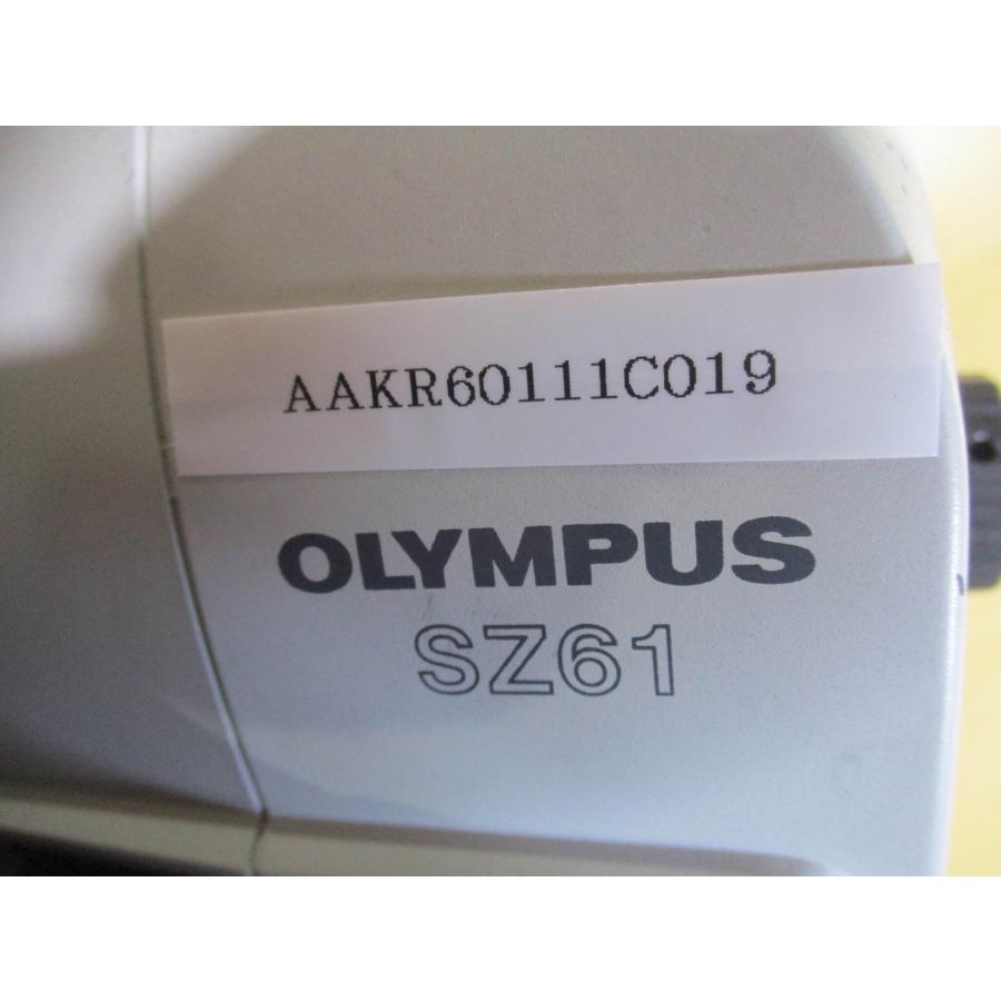 中古 OLYMPUS SZ61/SZ2-STB3/110AL0.5X-2 WD200/WHSZ20X-H/12.5 実体 