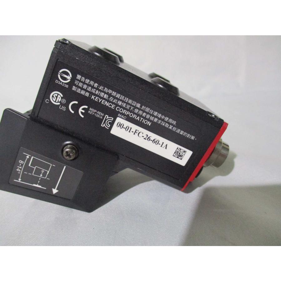 中古KEYENCE キーエンス SR-1000 バーコードリーダ + SR-10AH