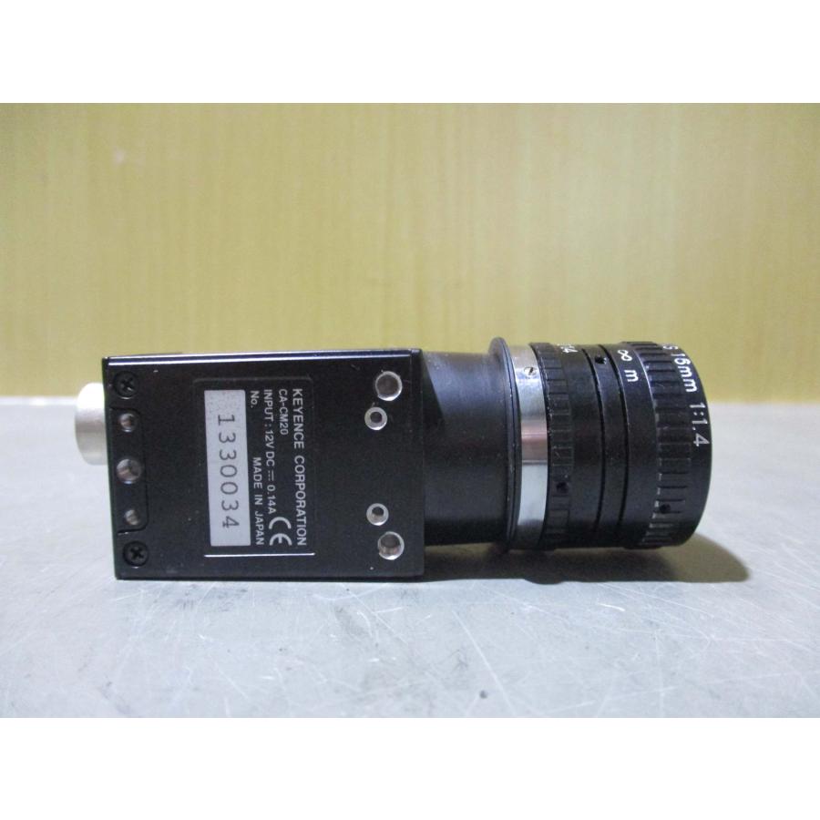 中古 KEYENCE CA-CM20 CCD CAMERA カメラ(AANR50401D151 