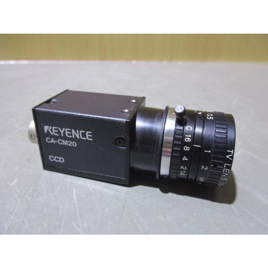 中古 KEYENCE CA-CM20 CCD CAMERA カメラ(AANR50401D151 