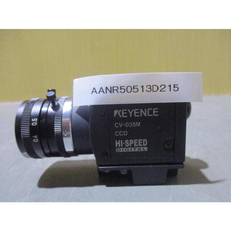 中古 CCD KEYENCE デジタル倍速白黒カメラ CV-035M 画像センサ