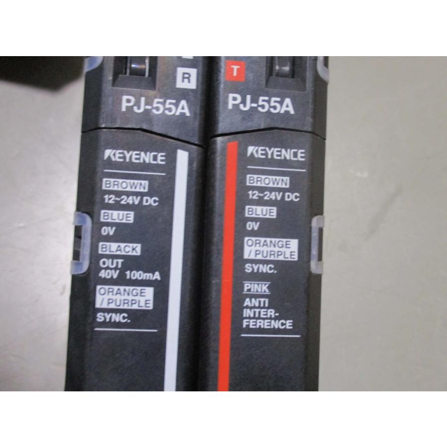 中古 KEYENCE 増設型エリアセンサ PJシリーズ 増設ユニット PJ-55A R