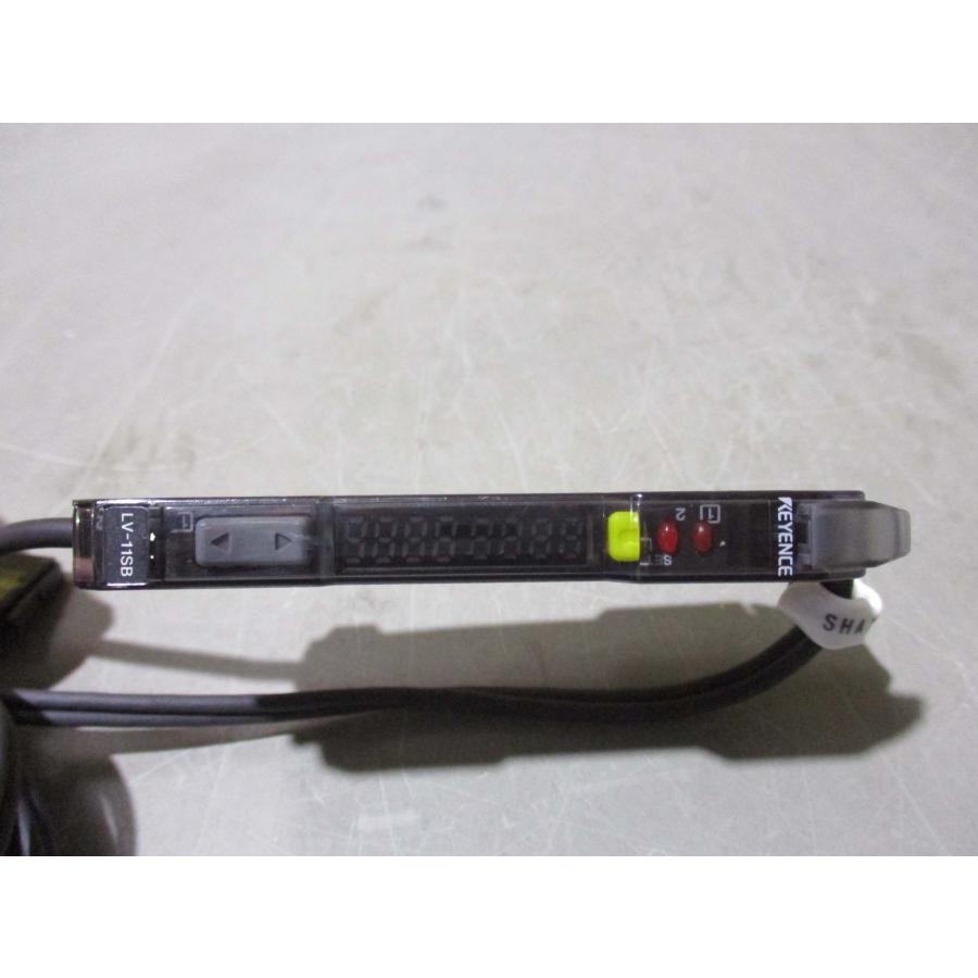 中古 KEYENCE LV-S62/LV-11SB 小型デジタルレーザセンサ ヘッド
