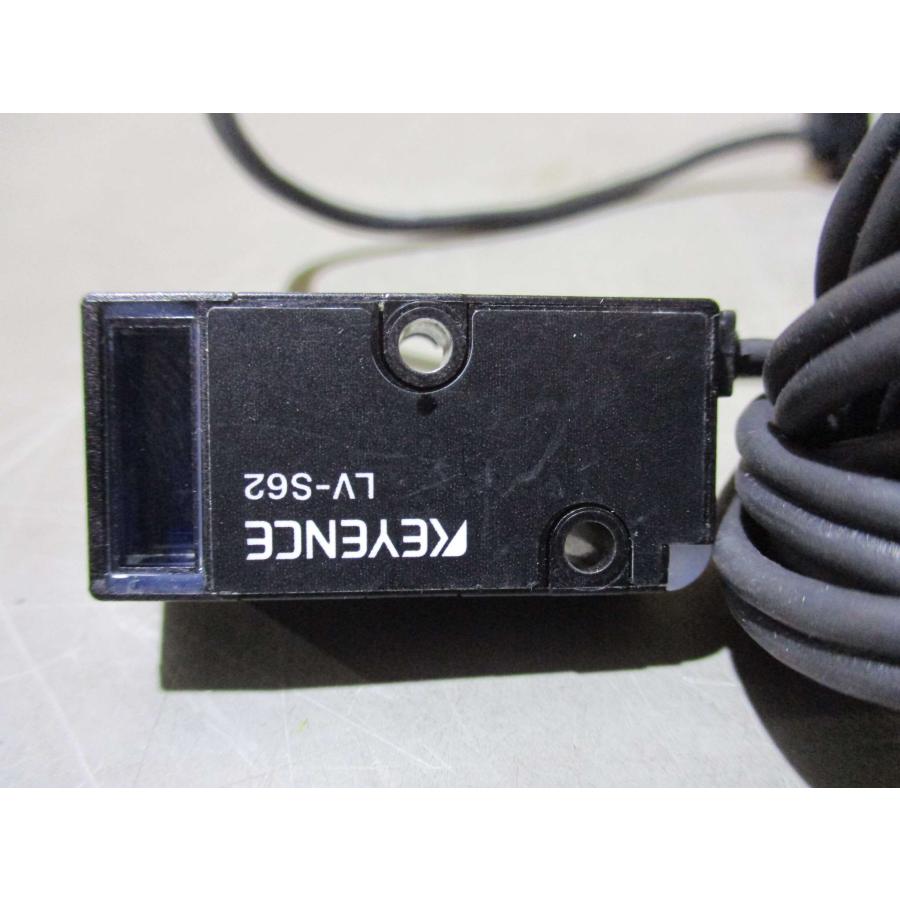 中古 KEYENCE LV-S62/LV-11SB 小型デジタルレーザセンサ ヘッド