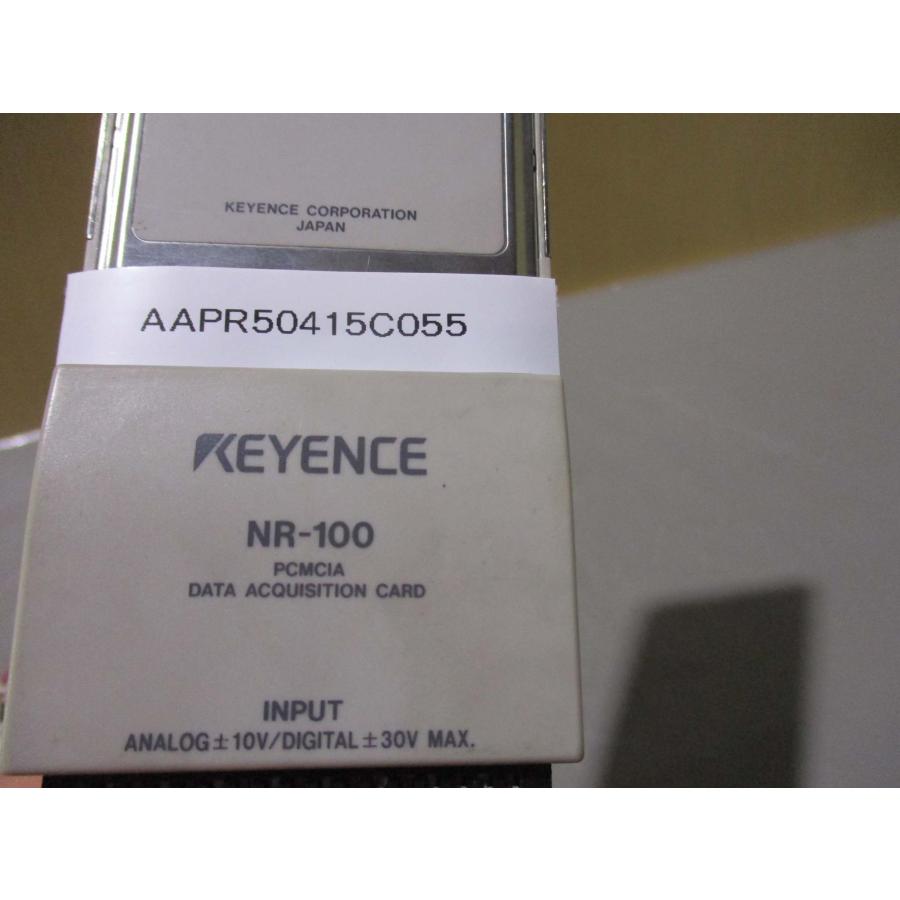 中古 KEYENCE PCMCIA DATA ACQUISITION CARD NR-100(AAPR50415C055)｜growdetradingltd｜02
