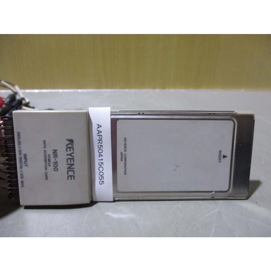 中古 KEYENCE PCMCIA DATA ACQUISITION CARD NR-100(AAPR50415C055)｜growdetradingltd｜05