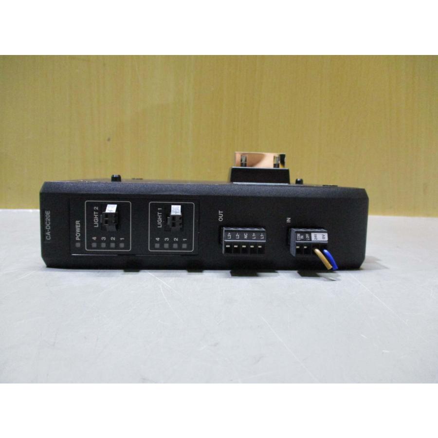 中古 KEYENCE CA-DC20E LED照明拡張ユニット 画像処理システム 画像