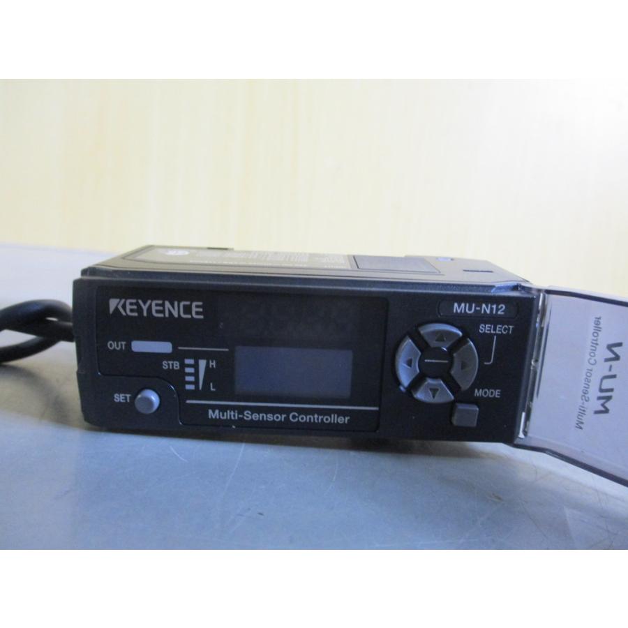 中古 KEYENCE MU-N12 マルチセンサコントローラ DC24V (AAPR61218C275) : growdetrading ...