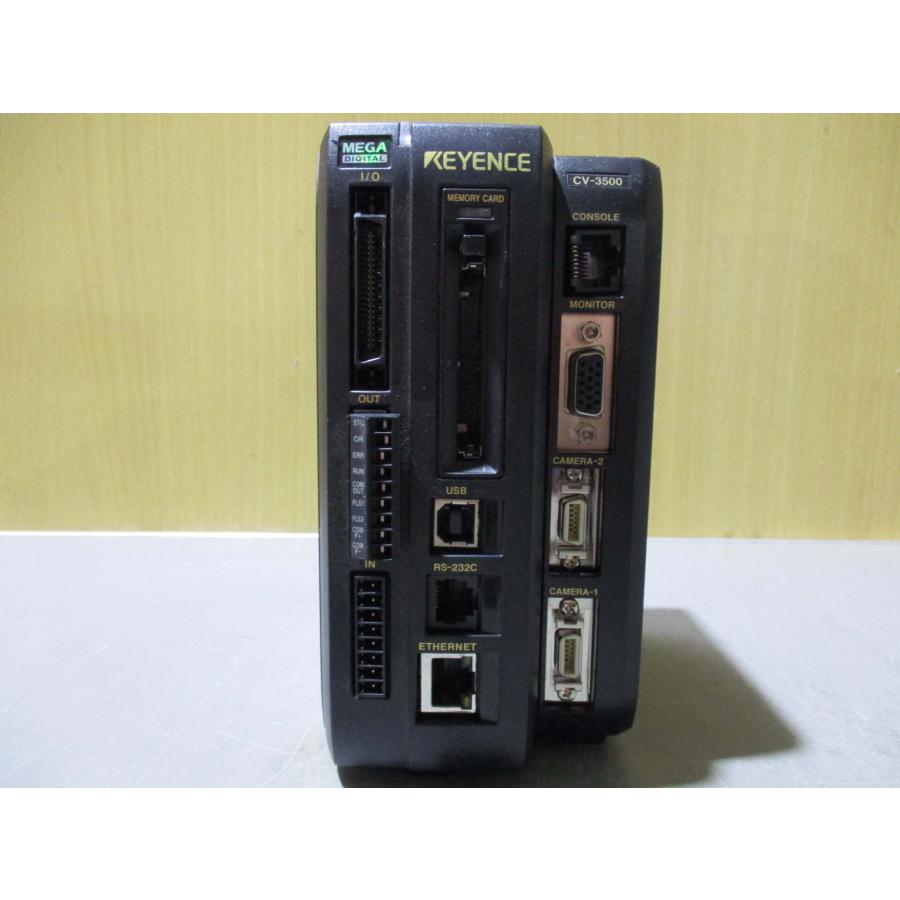 中古 KEYENCE CV-3500 画像処理システム(AAQR50322B019