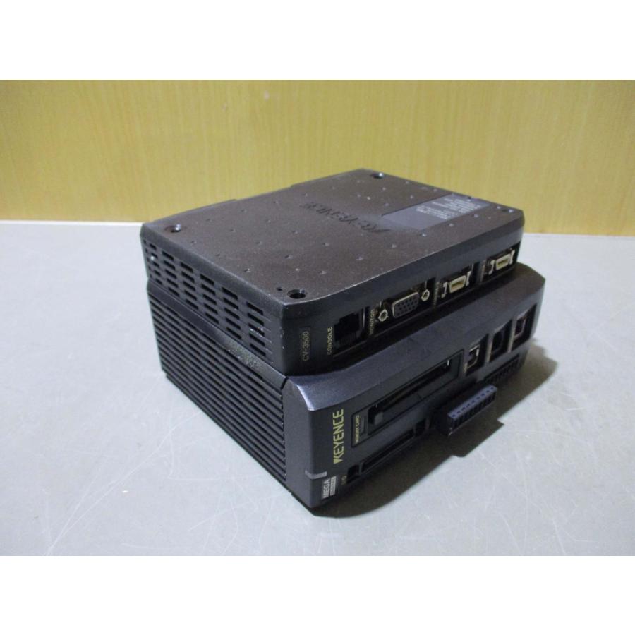 中古 KEYENCE CV-3500 画像処理システム(AAQR50322B019