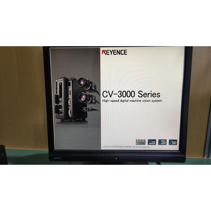 中古 KEYENCE CV-3500 画像処理システム(AAQR50322B019