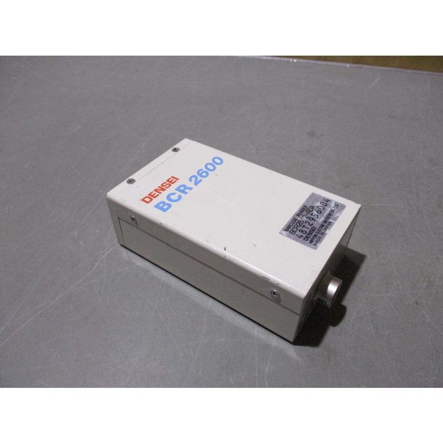 中古 DENSEI BARCODE READER BCR2600 BCR2612-RDA バーコードリーダー