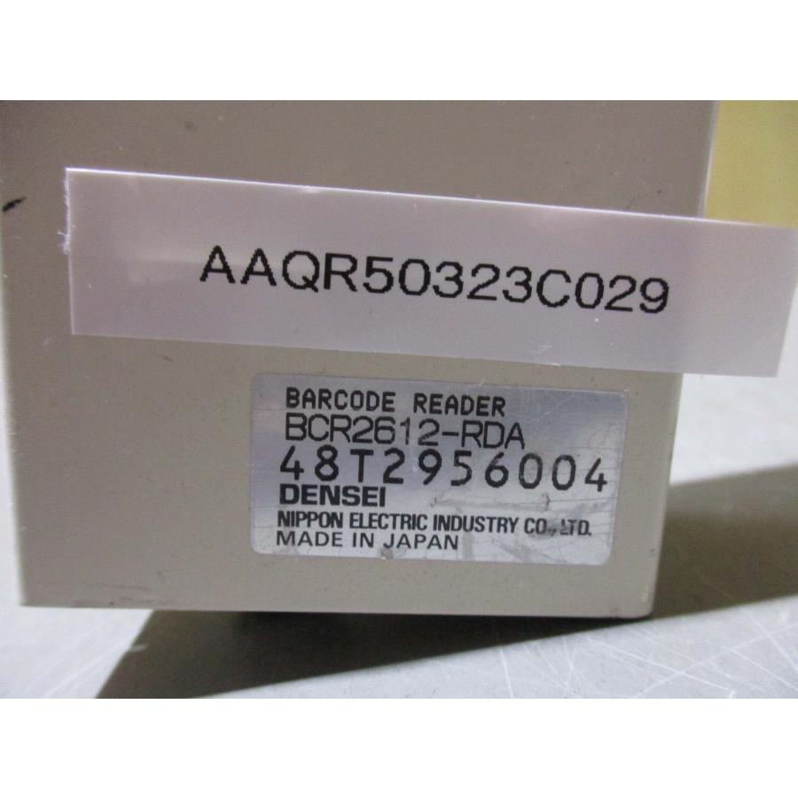 中古 DENSEI BARCODE READER BCR2600 BCR2612-RDA バーコードリーダー