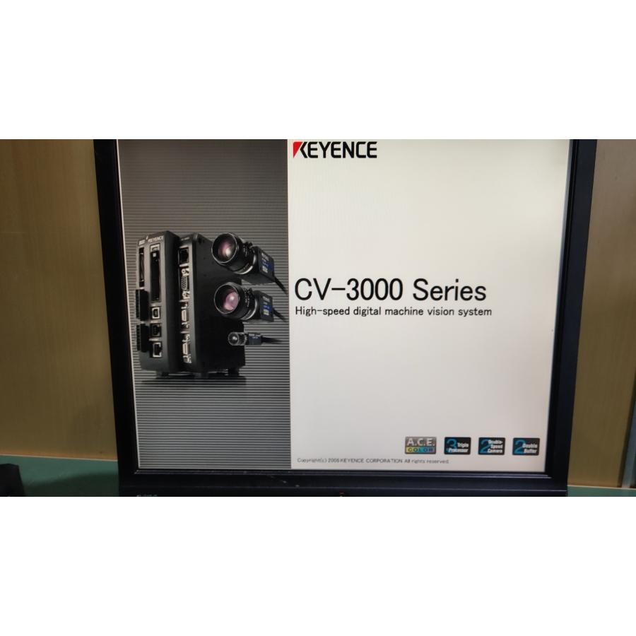 中古 KEYENCE CV-3500 画像処理システム(AAQR50513B048